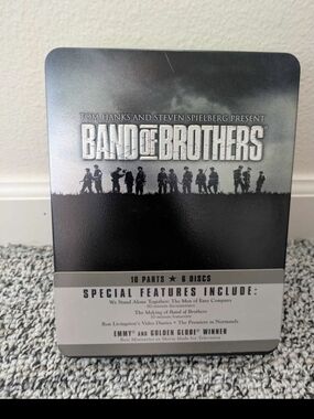 Source Unknown Band of Brothers SteelBook - Black & Silver